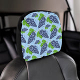 Watercolor grape pattern Car Headrest Cover