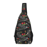 Eagle Pattern Print Design 04 All Over Print Chest Bag