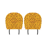 Passion fruit texture Car Headrest Cover