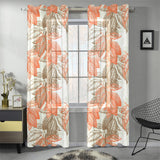 Cocoa beans Cocoa tree pattern Gauze Curtain