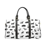 Goat ram pattern Travel Bag