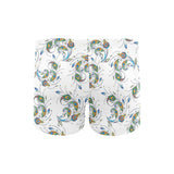 Peacock feather pattern Men's Swimming Trunks