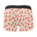 Canada Pattern Print Design 01 Men's All Over Print Boxer Briefs Men's Underwear