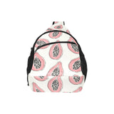 papaya pattern All Over Print Chest Bag