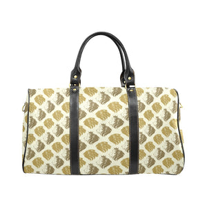 Lion Pattern Print Design 02 Travel Bag