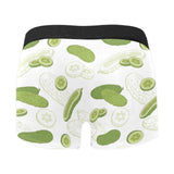 Cucumber sketch pattern Men's All Over Print Boxer Briefs Men's Underwear