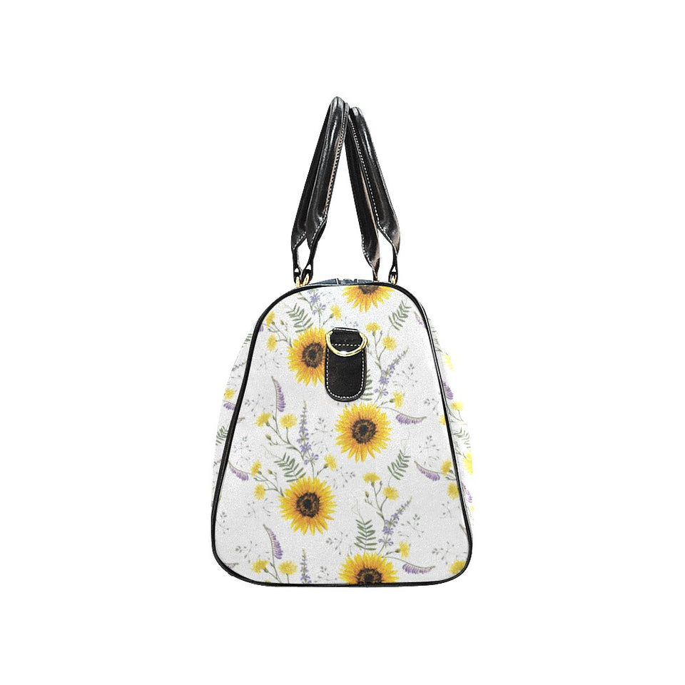 beautiful sunflowers pattern Travel Bag