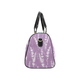 Lavender flowers purple pattern Travel Bag