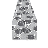 Sun Glasses Pattern Print Design 04 Table Runner