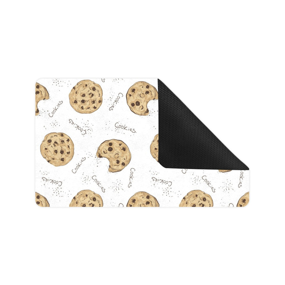 Sketch style cookie pattern Doormat