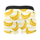 Banana pattern blackground Men's All Over Print Boxer Briefs Men's Underwear