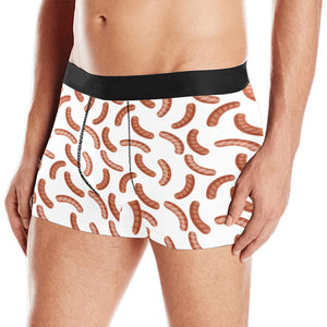 Sausage Pattern Print Design 04 Men's All Over Print Boxer Briefs Men's Underwear