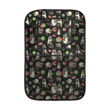 Raccoon watermelon pattern Car Seat Back Organizer