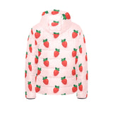 Strawberry beautiful pattern Kids' Boys' Girls' Padded Hooded Jacket