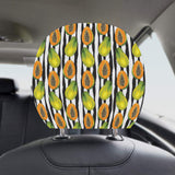 papaya design pattern Car Headrest Cover