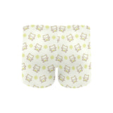 Cute cartoon frog baby pattern Men's Swimming Trunks