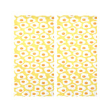 Fried Eggs Pattern Print Design 05 Gauze Curtain