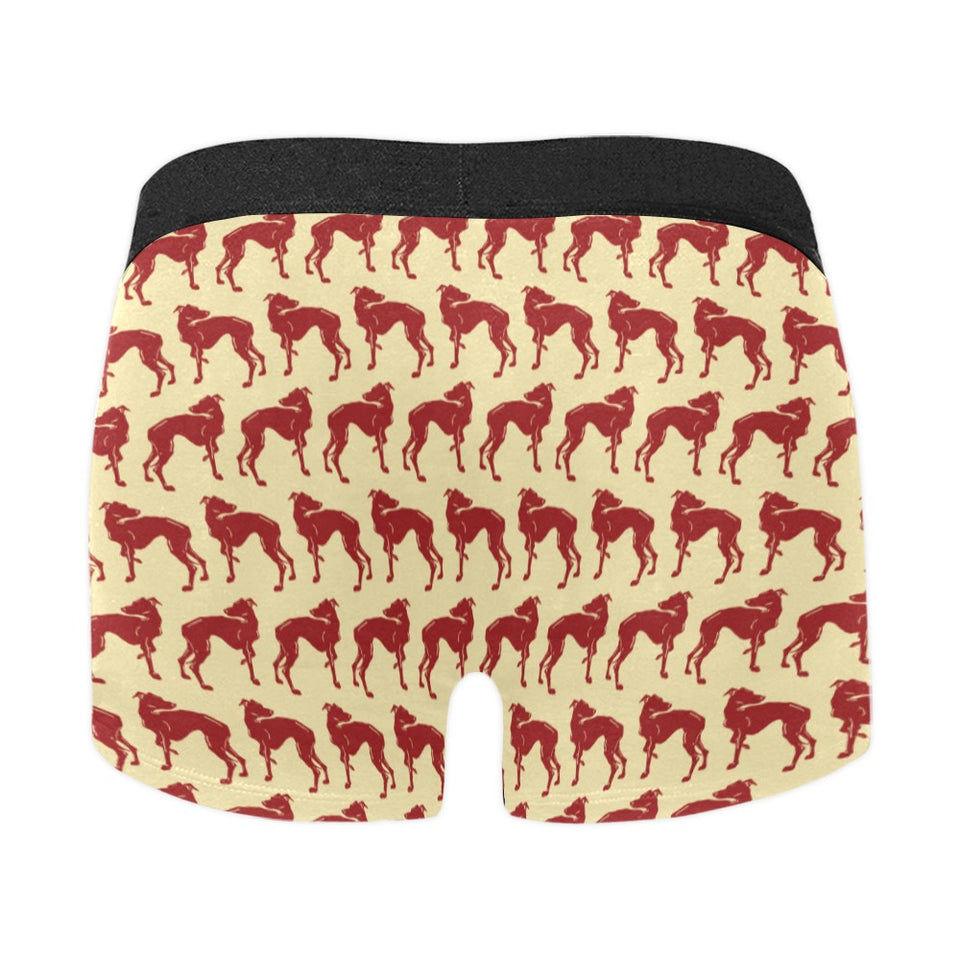 Greyhound Pattern Print Design 04 Men's All Over Print Boxer Briefs Men's Underwear