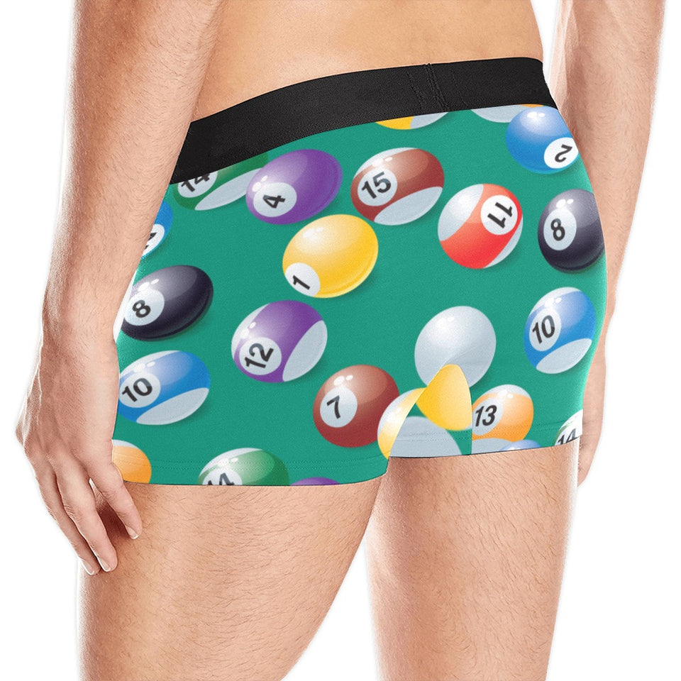 Billiard Ball Pattern Print Design 01 Men's All Over Print Boxer Briefs Men's Underwear