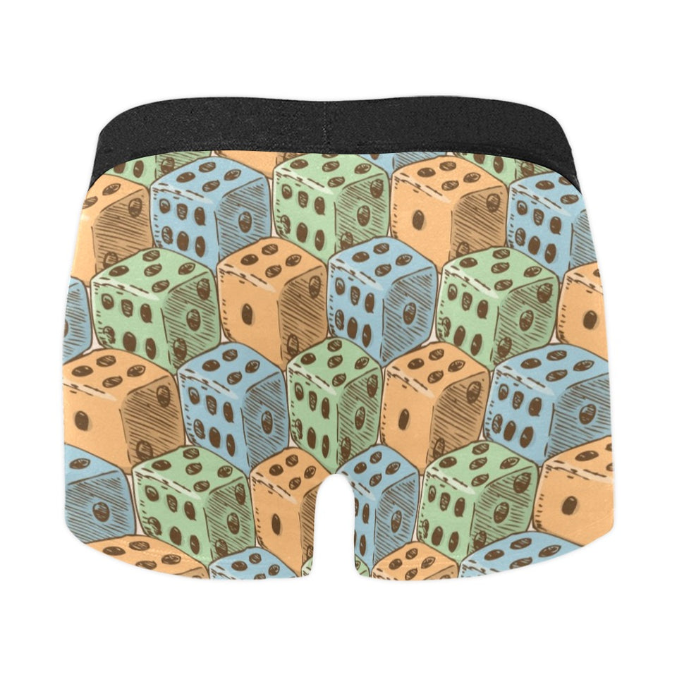 Dice Pattern Print Design 05 Men's All Over Print Boxer Briefs Men's Underwear