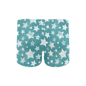 Vintage star pattern Men's Swimming Trunks