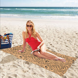 Bengal tigers pattern Beach Towel