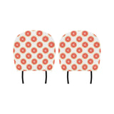 Grapefruit pattern Car Headrest Cover