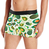 Avocado design pattern Men's All Over Print Boxer Briefs Men's Underwear