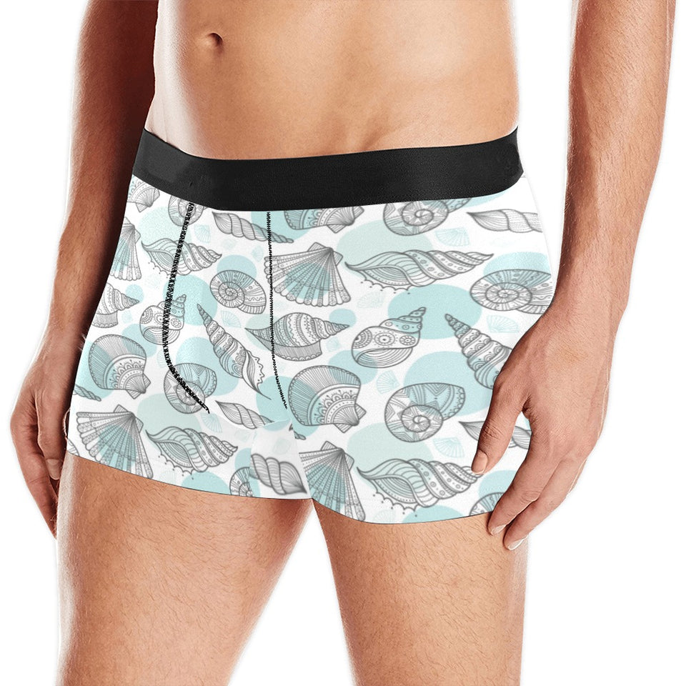 Shell polynesian tribal Men's All Over Print Boxer Briefs Men's Underwear