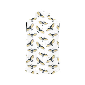 Eagle Pattern Print Design 03 Men's Padded Vest