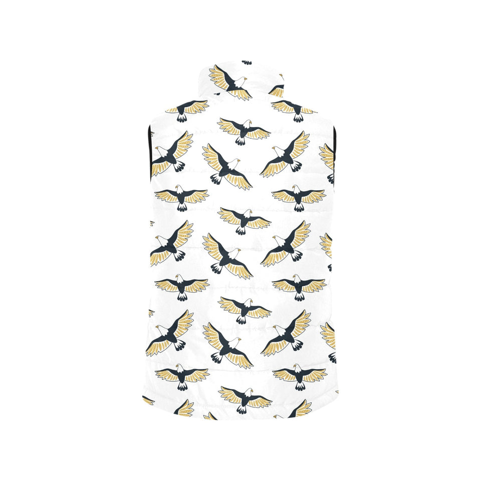 Eagle Pattern Print Design 03 Men's Padded Vest