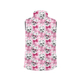 Yorkshire Terrier Pattern Print Design 03 Women's Padded Vest