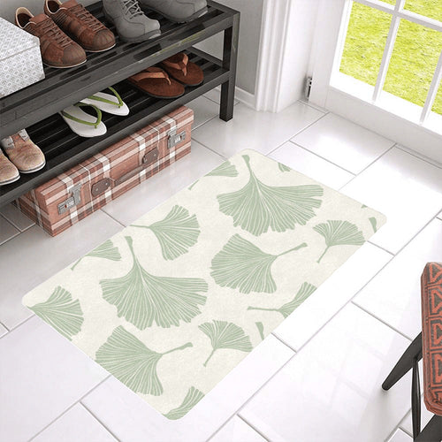 Ginkgo leaves pattern Doormat