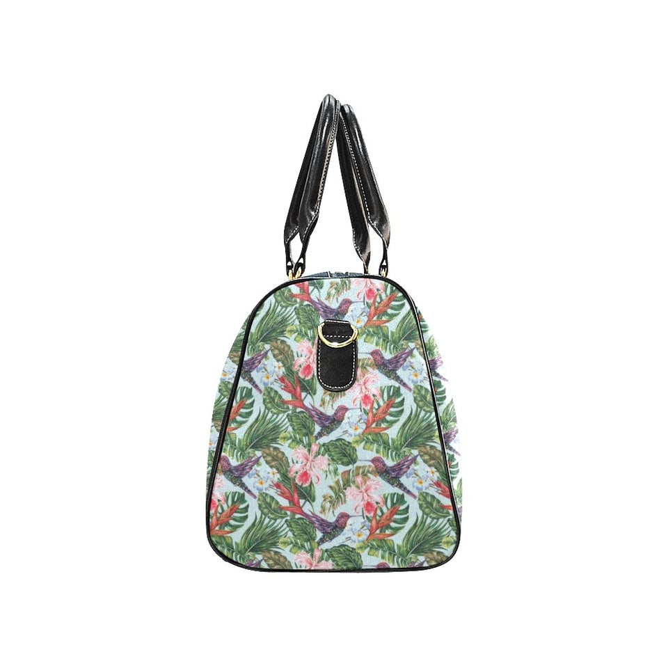 Hummingbird Pattern Print Design 05 Travel Bag