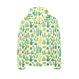 Cactus pattern copy Kids' Boys' Girls' Padded Hooded Jacket