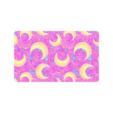 Moon pink rose background Doormat