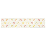 Horseshoes Pattern Print Design 02 Table Runner