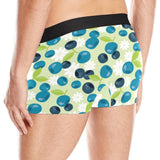 blueberry flower pattern Men's All Over Print Boxer Briefs Men's Underwear