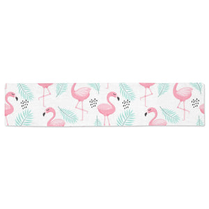 Cute flamingo pattern Table Runner