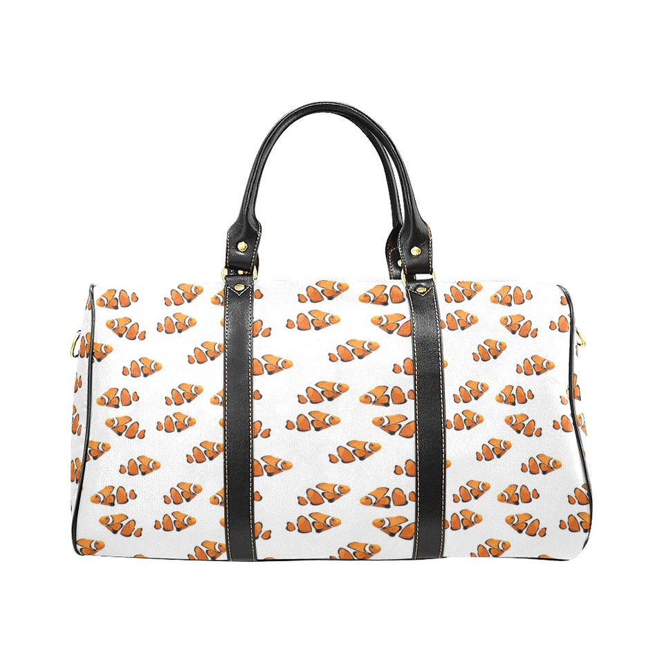 Clown Fish Pattern Print Design 03 Travel Bag