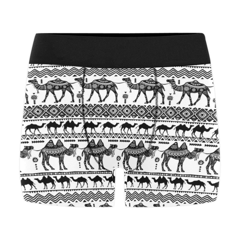 Camel polynesian tribal pattern Men's All Over Print Boxer Briefs Men's Underwear