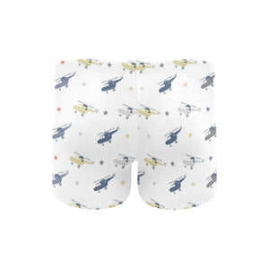 Cute helicopter star pattern Men's Swimming Trunks