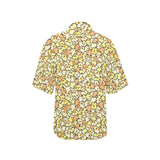 Popcorn Pattern Print Design 03 Women's All Over Print Hawaiian Shirt