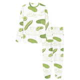 Cucumber sketch pattern Women's All Over Print Pajama Set
