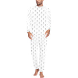 Engine Piston Background Pattern Print Design 01 Men's All Over Print Pajama