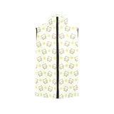 Cute cartoon frog baby pattern Women's Padded Vest