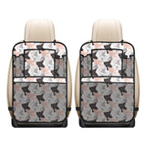 Pig Pattern Print Design 05 Car Seat Back Organizer