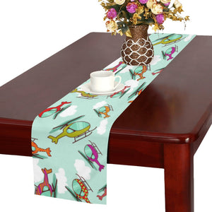 Helicopter design pattern Table Runner
