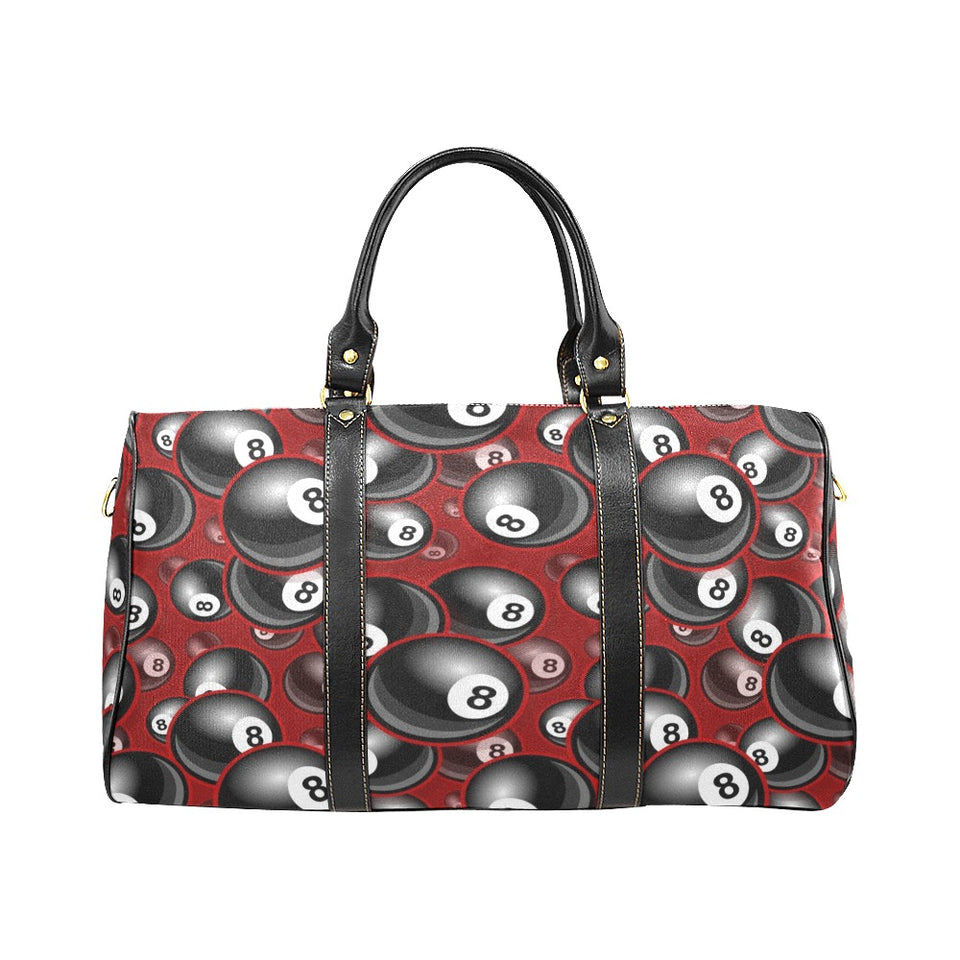 Billiard Ball Pattern Print Design 05 Travel Bag