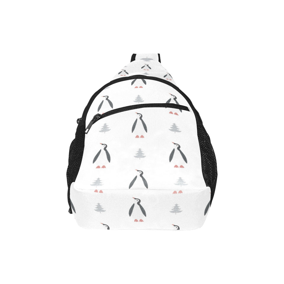 Penguin pattern All Over Print Chest Bag